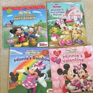 Paperback Mickey and Minnie books